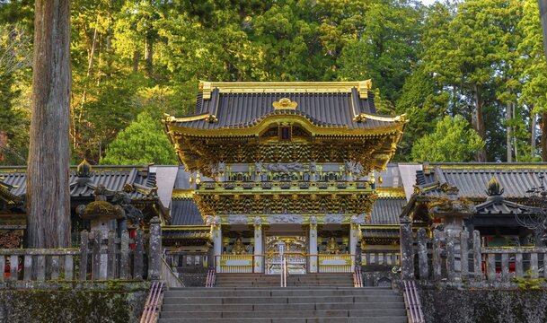 Magnificent Tōshō-gū Shrine from the 17th century, Shintō Shrine, Shrines and Temples of Nikko, UNESCO World Heritage Site, Nikko, Japan