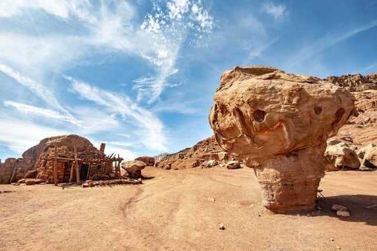 Rock formation, Marble Canyon, Coconino County, Arizona, USA
