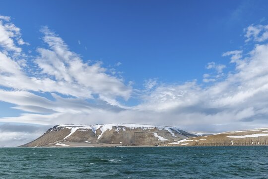Palanderbukta Bay, Gustav Adolf Land, Nordaustlandet, Svalbard archipelago, Norway