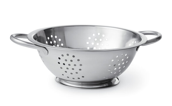 Stainless steel colander bowl