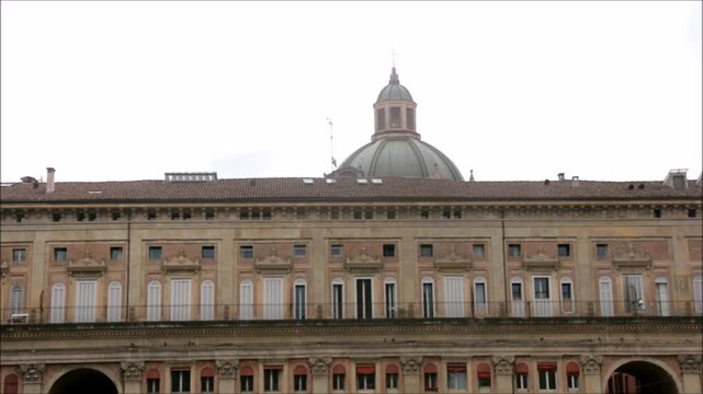 BOLOGNA,ITALIA : Palazzo dei Banchi a Bologna, Emilia-Romagna,Italia,14 Marzo 2026.