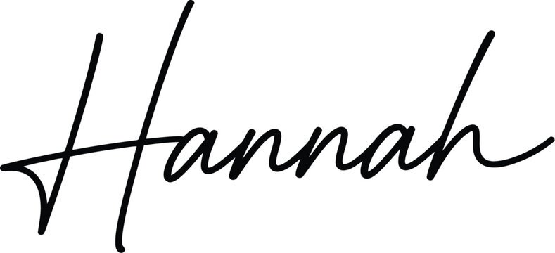A woman's signature name written in elegant black cursive script on a white background