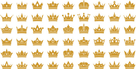 set of golden crown © Koko