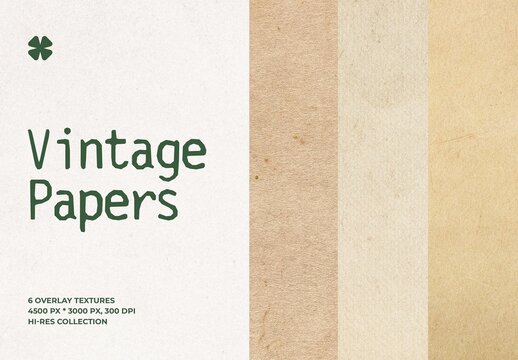 Vintage Craft Paper Textures