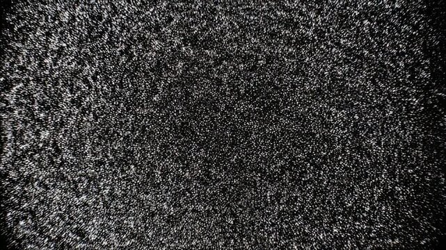 A macro shot displays dense, textured field of tiny, speckled dots in grayscale