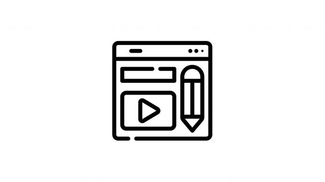 Website template featuring a video with editing capabilities. Perfect for creating dynamic and interactive websites. Ideal for businesses and personal use.
