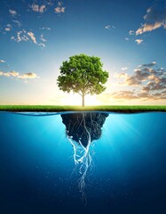 El agua, origen de toda vida. Recurso hídrico, naturaleza, sostenibilidad