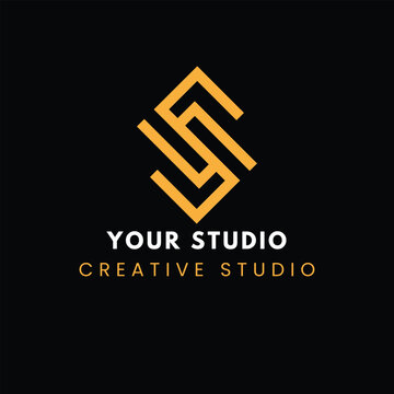 Modern Minimalist Studio Logo Design for Creative Agency and Photography