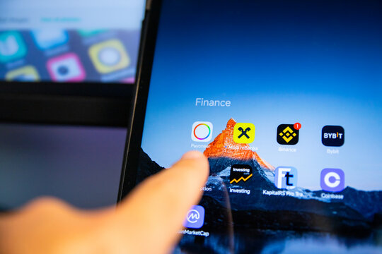 Belgrade, Serbia - February 24, 2026: Payoneer app on the smartphone. Payoneer is a global financial services platform that provides digital payment solutions. illustrative editorial