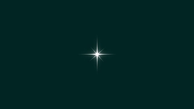 Sparkle twinkling stars animation doodle vector style, glowing shining fairy dust glitter particles sparkle trail effect motion graphics green screen chroma background seamless 4K video