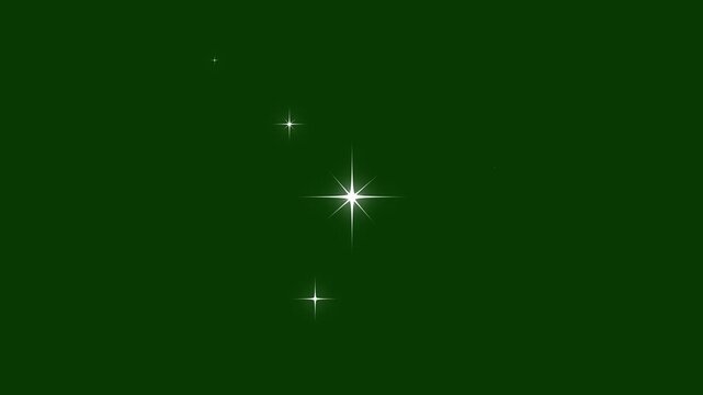 Shining stars and sparkle twinkle light background, Star twinkling festive holiday event, sparkling stars animation, 4k star sparkle vector doodles, glowing light effect, black background 4k