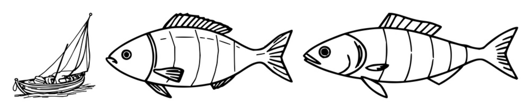 Nautical alidade set with black line art on white background featuring nautical instrument, compass, navigation with black lines and white background