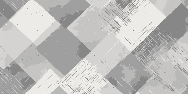 A vintage gray vector illustration featuring an abstract grunge texture with a business concept design and geometric lines on an old paper pattern wallpaper backdrop