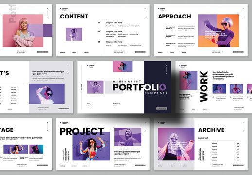 Minimalist Portfolio Presentation Template