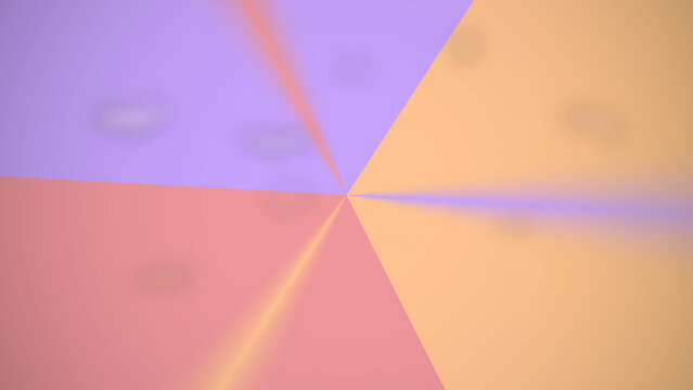 Distraction Free Wallpaper - Complementary colors with Angular background