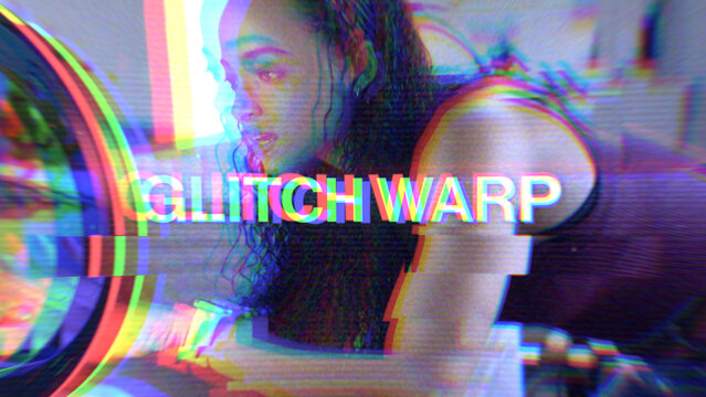 Glitch Warp Transitions