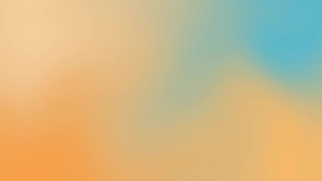 Abstract soft gradient background with smooth pastel orange blue beige color blur texture for modern design wallpaper backdrop and creative presentation use
