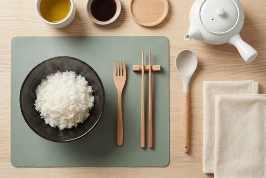 Art de la table style japonais