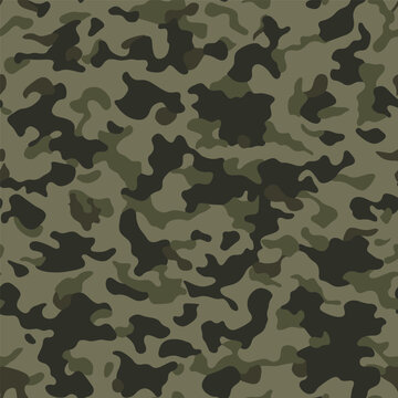 Military masking grid background of soldier khaki green camouflaging