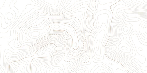 Abstract pattern with lines seamless pattern and topography. Vector contour topographic map background. Topography and geography map grid abstract backdrop.  Topo contour map on white background, © NAZMA