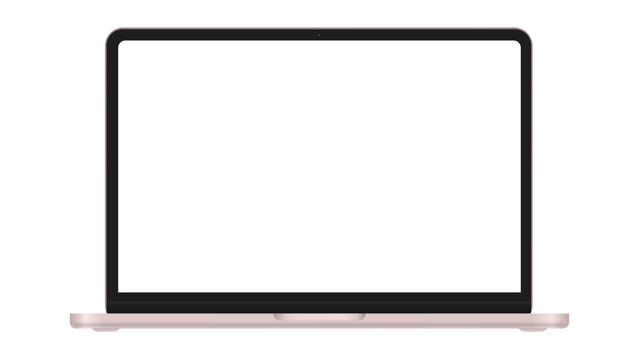 Pink Macbook Neo 13 inch MockUp