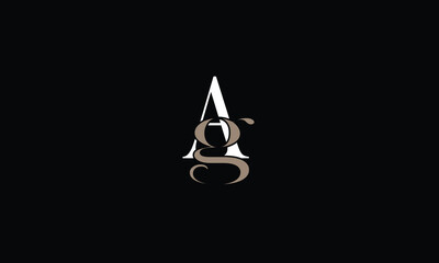 Fototapeta premium AG,GA,A,G,A,G abstract, letters, logo, monogram, style, symbols, ambitions, icons, 