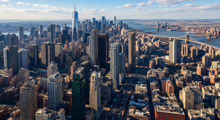 Fototapeta premium The Financial Heartbeat of the World