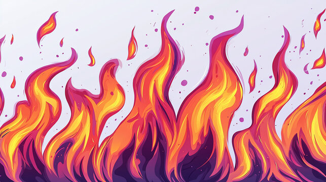 Abstract Flames Background (3)
