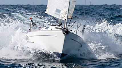 Fototapeta premium Bow Wave Closeup