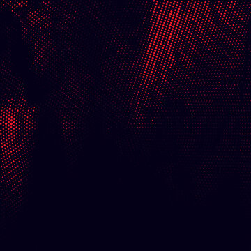 Halftone texture background | Modern creative abstract background with multi opacity color | Presentation background | Red vector illustration