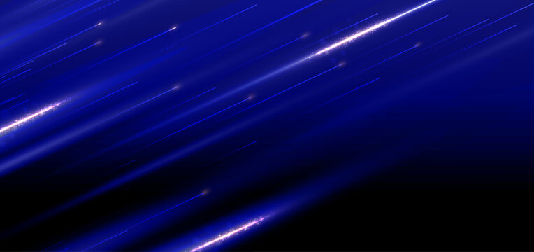 Glowing light galaxy template | Gradient modern abstract background design 