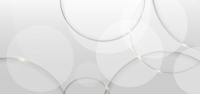 Circular ring gradient background background design | Abstract modern glowing ring for presentation, banner, cover, decoration | Golden vector illustration