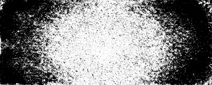 Minimalist abstract texture of scattered black specks and dust particles on a clean background.