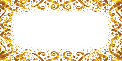 Abstract vector illustration featuring a vintage golden floral frame with ornate swirls and fire patterns on a decorative orange backdrop © Humayun