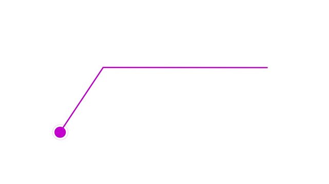 Simple HUD elements rectangle frame lines callout animation for text on black 4K video Animate a white callout for text. Motion graphics of digital HUD concept.