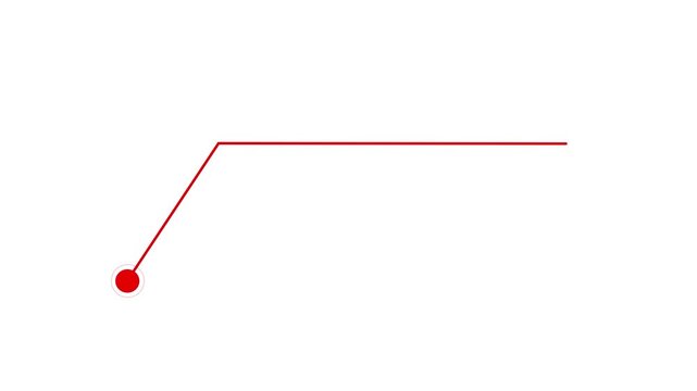 Simple HUD elements rectangle frame lines callout animation for text on black 4K video Animate a white callout for text. Motion graphics of digital HUD concept.