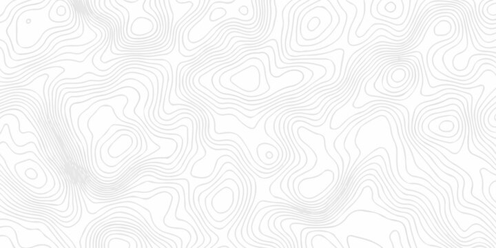Abstract minimal The patter discovery vector topo map. white topo creative discovery White wave grid stripe line map topography. vector geographic contour mounted map background.