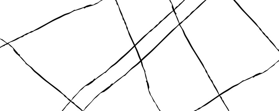 Abstract Minimal Black Line Texture Vector Random Crossed Lines Pattern Background, Hand Drawn Scratch Lines, Grunge Linear Art, Modern Monochrome Geometric Overlay Design.
