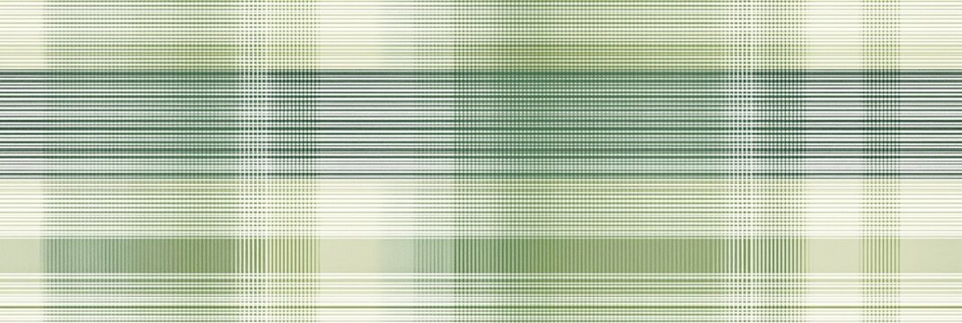 Checked pattern of green and blue lines creating texture. Checked pattern presenting intersecting green and blue lines over a light background