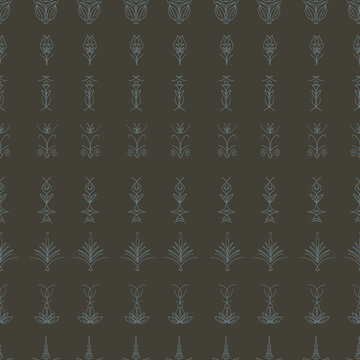 Seamless pattern design for pakaging, wallpaper and textile design