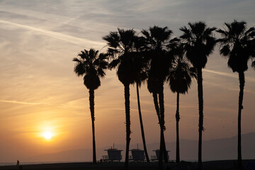 Obraz premium Lifeguard Hut Venice beach