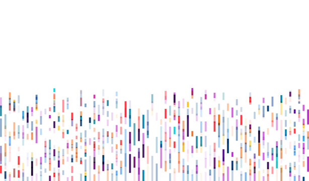 Dna test infographic. Genome sequence map.