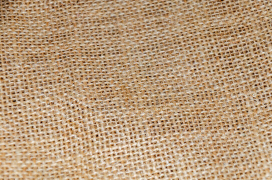 Close-up of hessian material ideal for use as a web site background