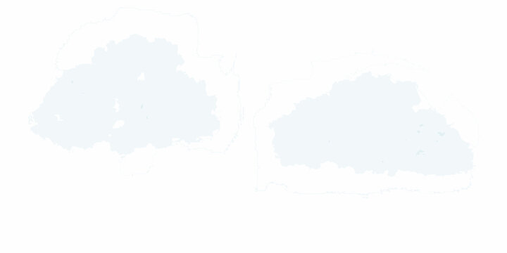 A minimalist illustration of a panda face against a white background