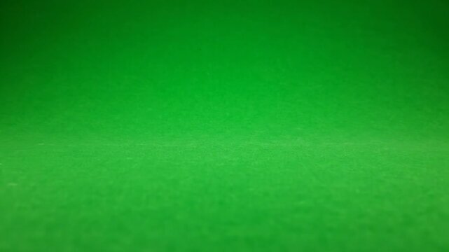 Blank green screen studio background for compositing
