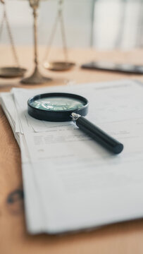 Checking documents in the justice system