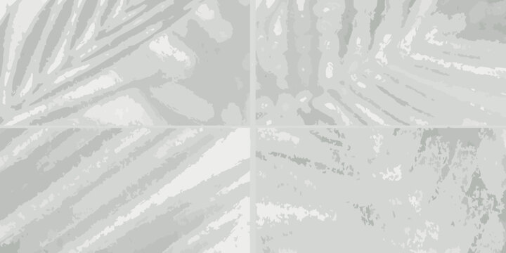 Abstract grayscale composition featuring swirling linear patterns in quadrants