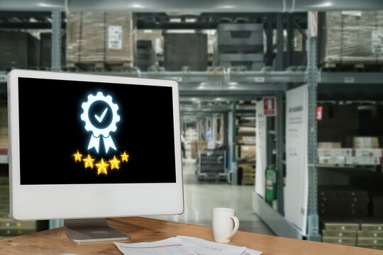 Online product certification, marking a key achievement. Demonstrates commitment to quality and trustworthiness by having product certification passed. brisk