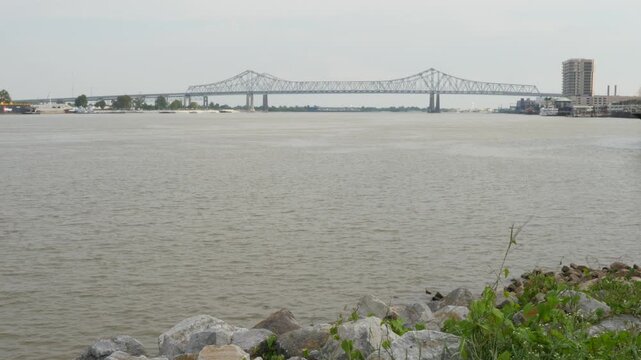 Crescent City Connection (formerly Greater New Orleans Bridge), New Orleans, Louisiana