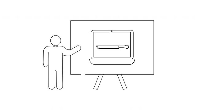 Presentation on Knife Skills - A Visual Guide.